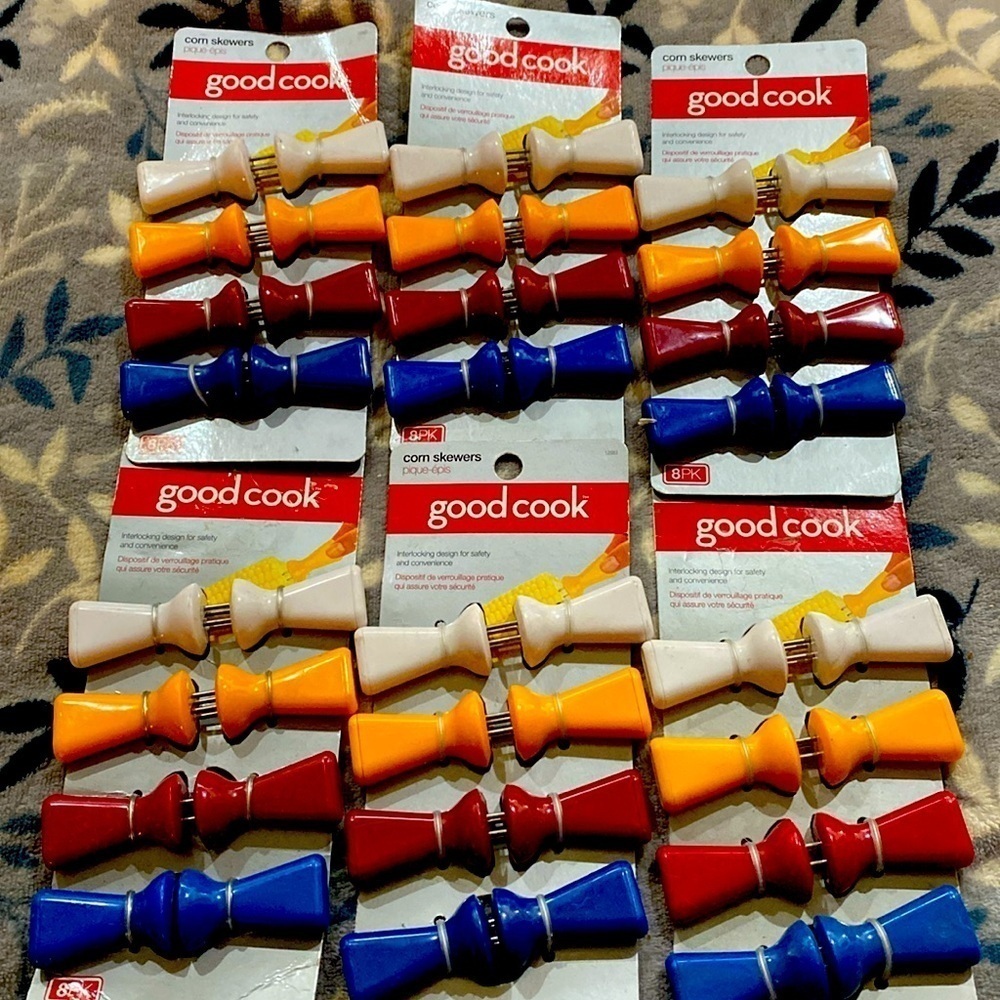 Updated: Good Cook Corn Skewers Bundle NWT Picnic 4th of July Barbecue